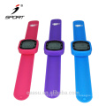 Multi-color 30 Days Memory Silicone Strap Watch Pedometer